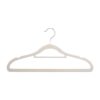 Household Non-Slip Flocked Clothes Hanger Household Clothes Hanging Organizer Shoulder Corner Non-Marking Non-Slip Clothes Hanging Storage Special Clothing Store