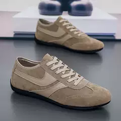 Men's Casual Shoes, German Training Shoes, Flat-Soled Single Shoes, Sports Shoes, Lace-Up Men's Shoes, Men's Loafers, Men's Summer Breathable Shoes