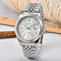 Only Selling Cross-Border Rolex Datejust Leaf-Pattern Quartz Watches, Wholesale from Cross-Border Manufacturers