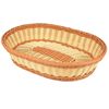 Imitation Rattan Fruit Basket Supermarket Snack Storage Basket Bread Fruit and Vegetable Basket Plastic Fruit and Vegetable Display Frame Storage