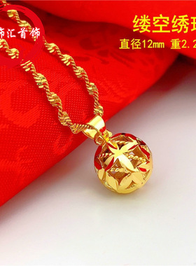 【工厂直销】精美水滴一套项链女吊坠不掉色锁骨链送妈妈老婆礼F