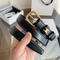 2.5cm black original first layer cowhide