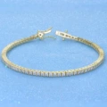 [2mm moissanite] s925 silver plated with gold color