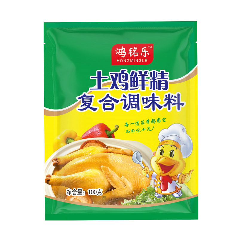 [Hongmingle] sanxian chicken essence seasoning chicken powder original flavor fresh gourmet powder kitchen seasoning seasoning 100 g/bag