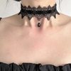 Black collar female neck strap ascetic lace malicious Halloween accessories makeup neck jewelry clavicle chain