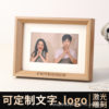 Customized Photo Frame Logo Photo Printing and Lettering Wooden Table 678 10inch A4 Simple Calligraphy Picture Frame Wholesale
