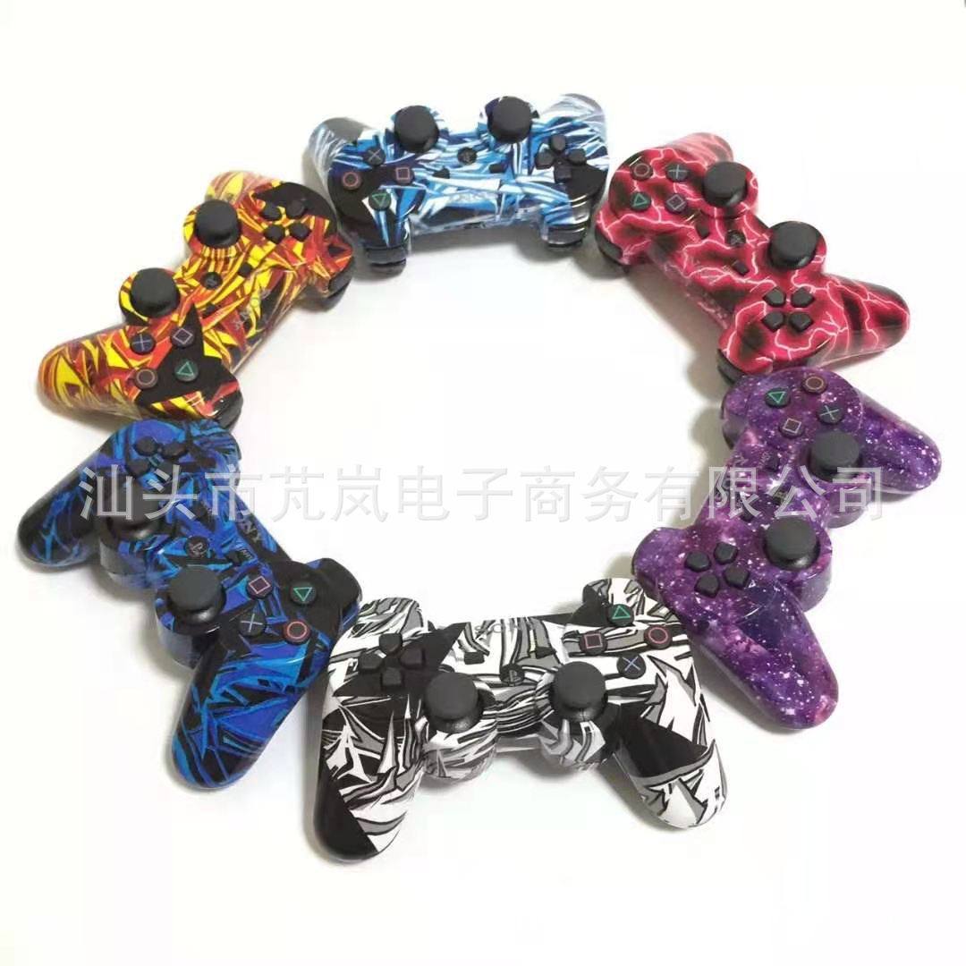 ps3 handle gamepad ps3 wireless handle bluetooth handle ps3 vibration multicolor