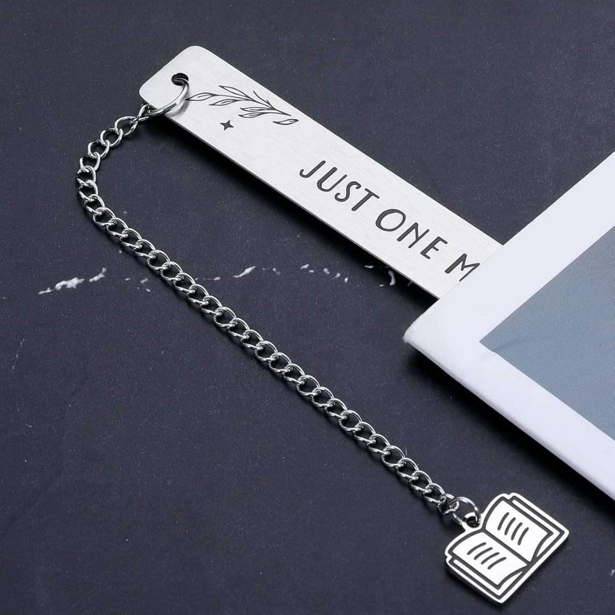 Cross-Border Hot Selling Stainless Steel Bookmarks Can Be Laser Engraved and Logoed as Literary Gifts for Friends and Teachers