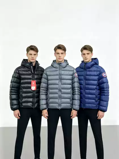 26 Cross-Border High-Quality Hooded Cotton Jacket for Men, Thickened, Warm, Windproof, Puffer Style, New Winter Model