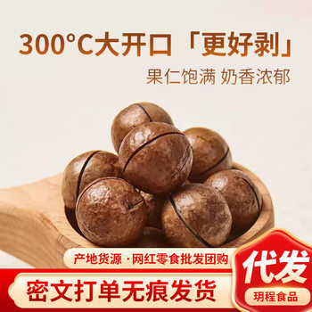 On behalf of the hair Hawaiian fruit cream flavor open nut bag 500g selection of thin-skinned walnut fruit milk fragrance Hawaiian fruit