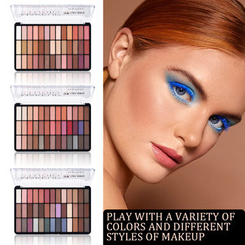 Explosions recommend 39-color eye shadow plate matte high pearlescent earth color eye shadow waterproof student party parity makeup