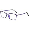 Anti-blue light anti-radiation computer glasses flat glasses frame retro round frame personalized eye protection myopia glasses women's 2822