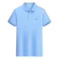Polo light blue-fish