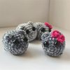 Sad Hamster Crochet Cross-Border Hot Product Sad Hamster Crochet Doll with Music and Keychain