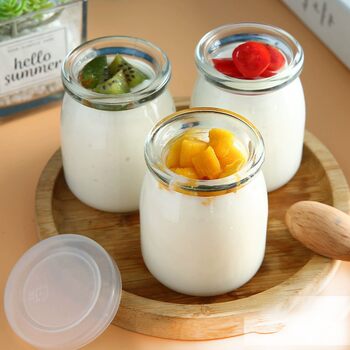Small Pudding Cup 100ml Food-Grade Yogurt Cup Jelly Milk Cup Dropshipping Small Pudding Bottle Manufacturer Wholesale