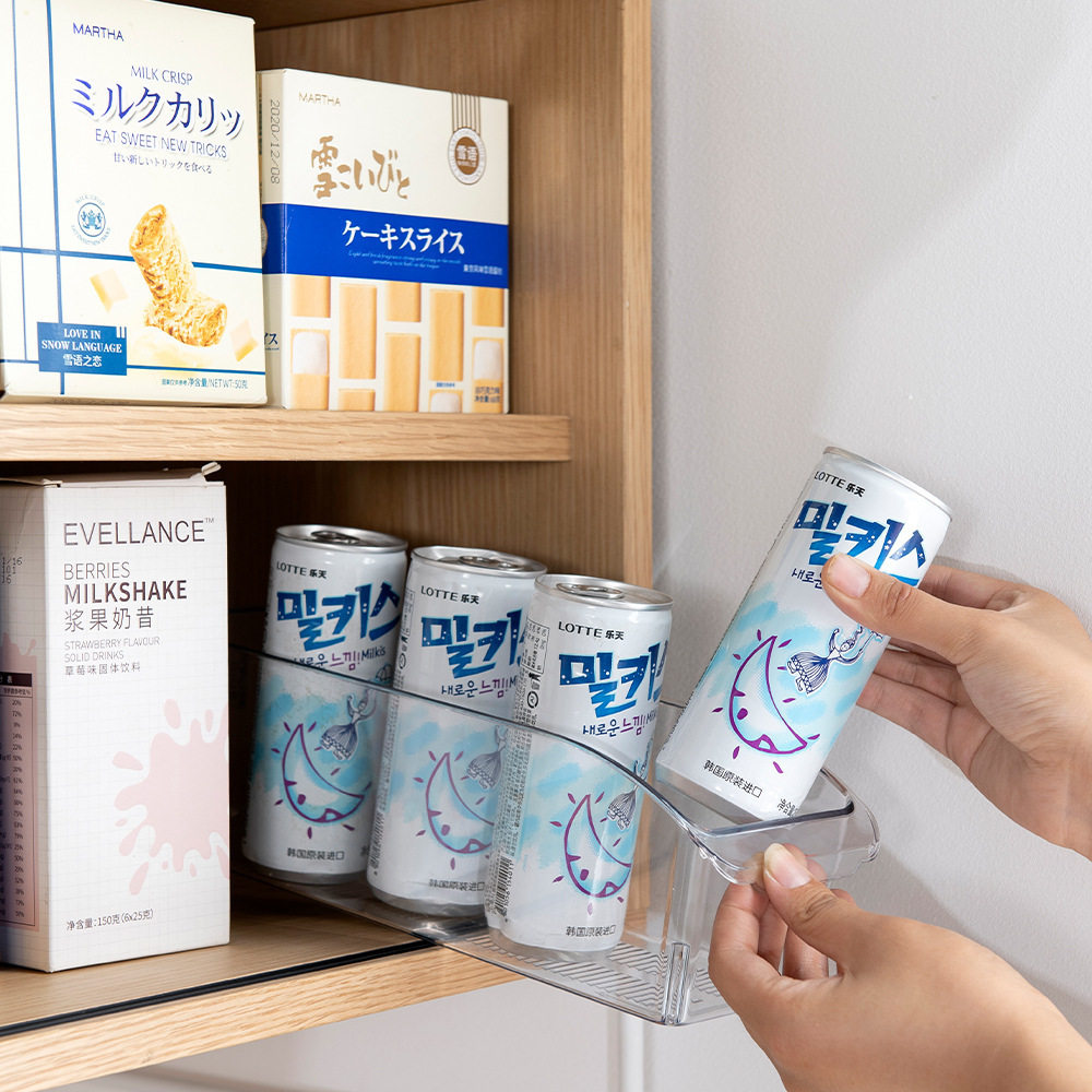 PET Transparent Refrigerator Storage Box Thickeneded Household Large-capacity Refrigerator Fruit and Vegetable Storage Drawer-type Fresh Storage Box