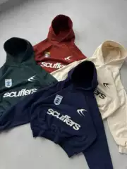 2025 Cross-border Hot-selling Scuffers Casual Loose Hoodie