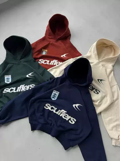 2025 Cross-border Hot-selling Scuffers Casual Loose Hoodie