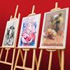 Wooden Easel 1.675m White Walnut Black Display Stand Advertising Stand Poster Stand for Art Students
