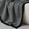 Nordic Simple Style Knitted Summer Nap Air Conditioning Blanket Blanket Bed Tail Towel Blanket New Style Blanket Sofa Blanket