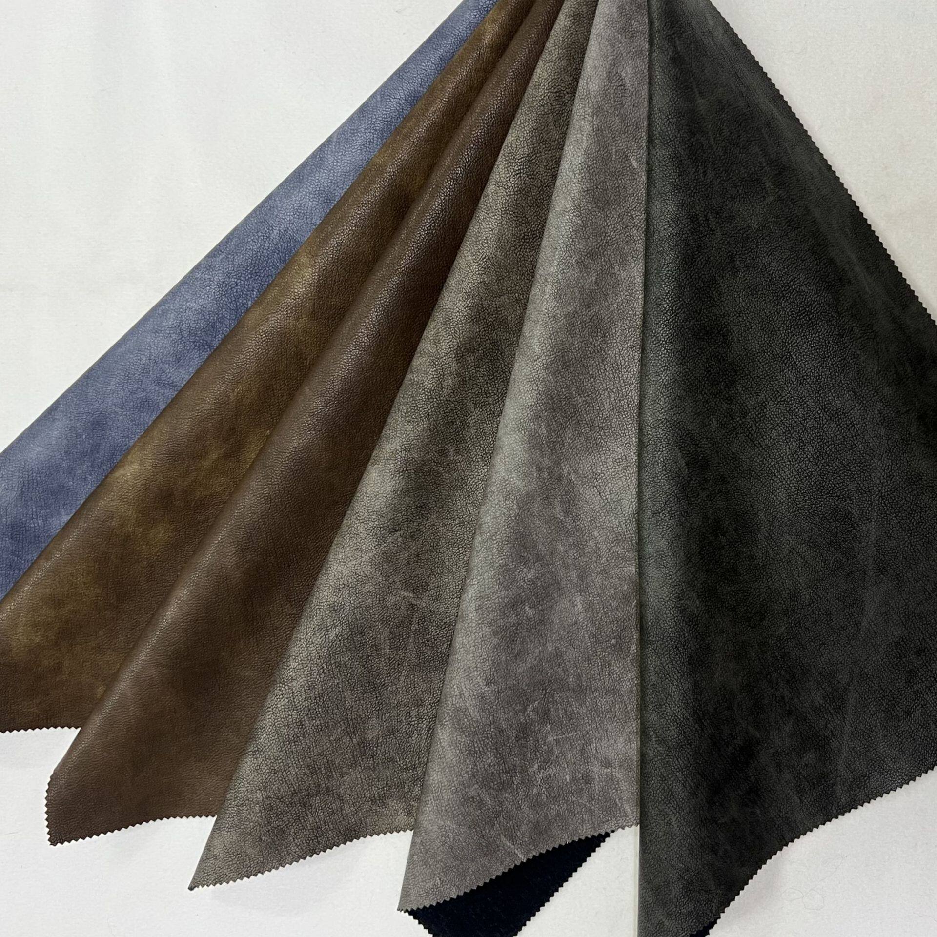 2024 Washing and Fading Process for Leather Clothing, Leather-Like Fabrics, Water-Washed Artificial Leather, Distressed and Faded Pu Fabric Washing Process