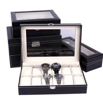 Cross-border dedicated in stock 3-bit 4-bit 5-bit 6-bit 10-bit 12-bit 20-bit 24-bit 12-bit double-window watch box