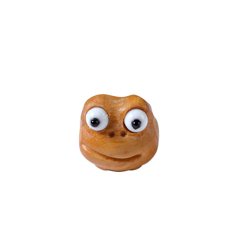 Sandalwood carving funny quack accessories Wen play wood craft cartoon creative small accessories DIY jewelry wholesale