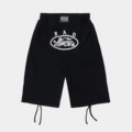 Black mid pants