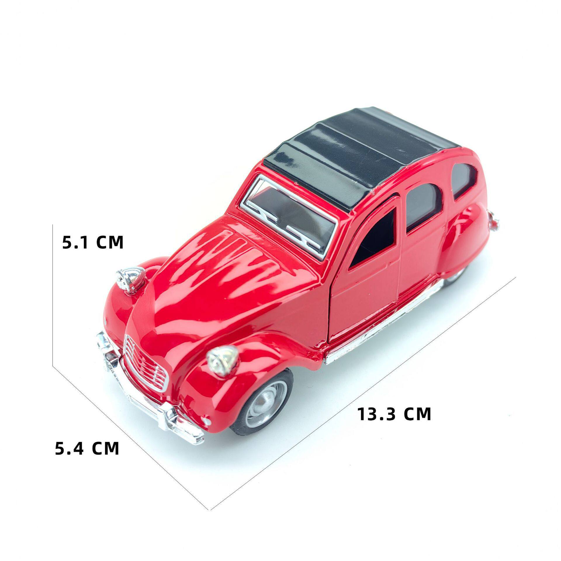 Cross-border classic car children's alloy toy car simulation...