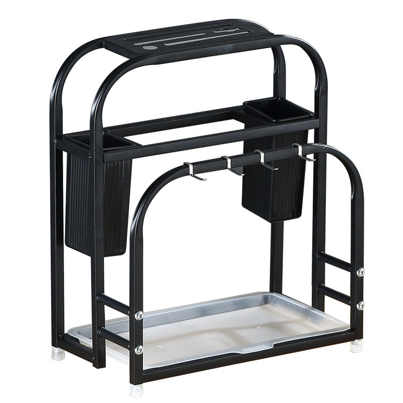 Stainless Steel Knife Holder Knife Storage Rack Knife Holder Kitchen Storage Rack Chopping Board Kitchen Knife Chopsticks Holder Integrated Storage Rack