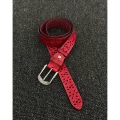 North gardenia broken shadow belt-red