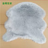 Imitation Wool Carpet Bay Window Faux Sheepskin Modern Simple Long Plush Mat Bedroom Rug Home Irregular Shaped Faux Wool Mat