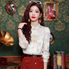 Autumn Clothing for Women with Horse Face Skirt New Chinoiserie National Style Buttoned Shirt Top 2025 New High-End Small Shirt Women's Clothing
