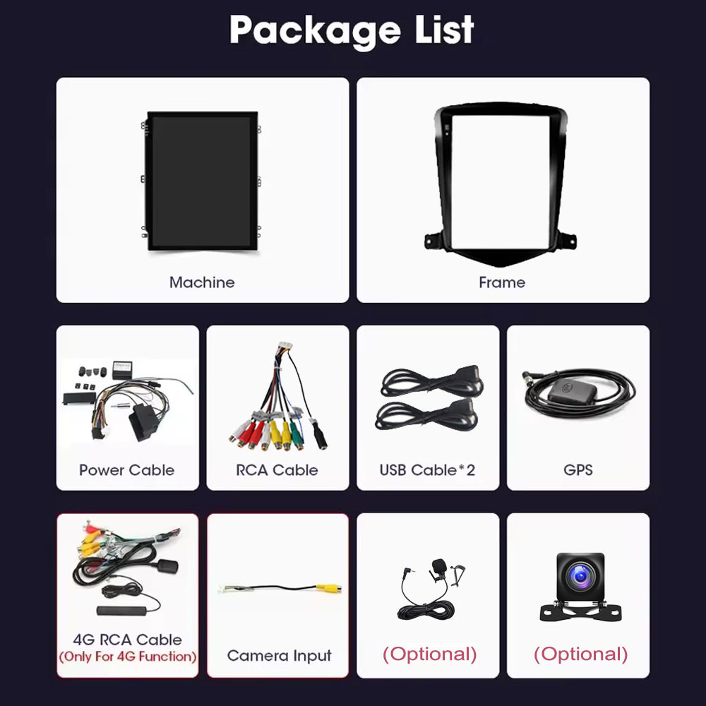 Suitable for Chevrolet Cruze 08-12 9.7 inch vertical screen central control large screen Android GPS car navigation one