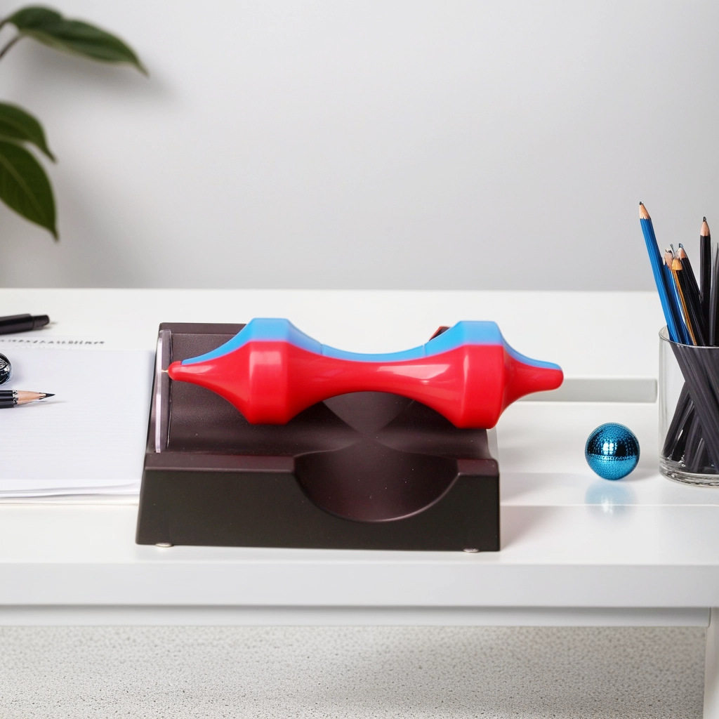 Creative Technology Ufo Magnetic Levitation Gyro Toy Educational Magnet Suspended Flying Saucer Experimental Science Teaching Aids Desktop Ornaments