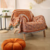 Light Luxury Retro Style Single Sofa Towel Sofa Blanket Tablecloth Camping Blanket B&B Hotel Decorative Blanket