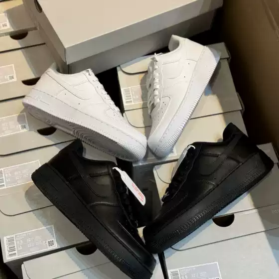 Putian Af1 Air Force One Pure Original Versatile White Shoes Campus Men's and Women's Sports Shoes Casual Sneakers Factory Direct Sales