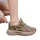 Heightened Thick-Soled Mesh Forrest Gump Shoes for Women 2025 Summer New Breathable Korean Style Sports and Leisure Versatile Running Shoes