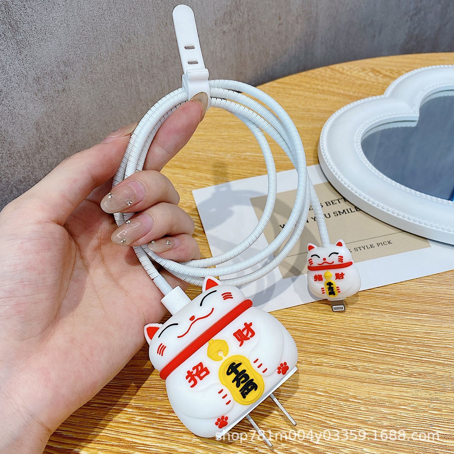 数据线保护套适用苹果充电器保护套芭芘充电头保护套充电线保护套