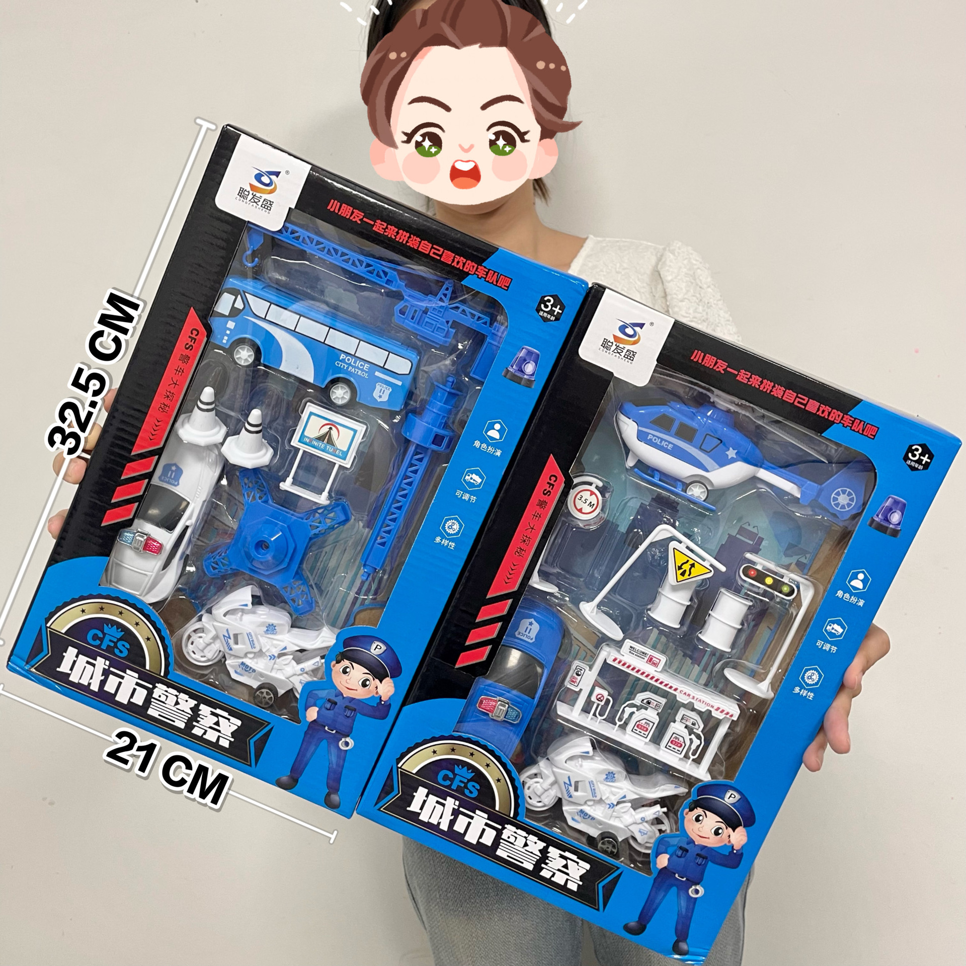 批发工程车消防车模型惯性回力车套装工程玩具车男孩玩具地摊