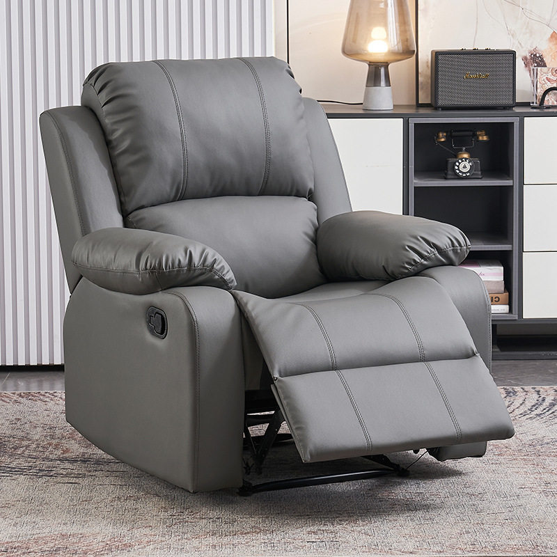 头等太空沙发客厅单人布艺电动躺椅懒人按摩多功能美甲美睫沙发