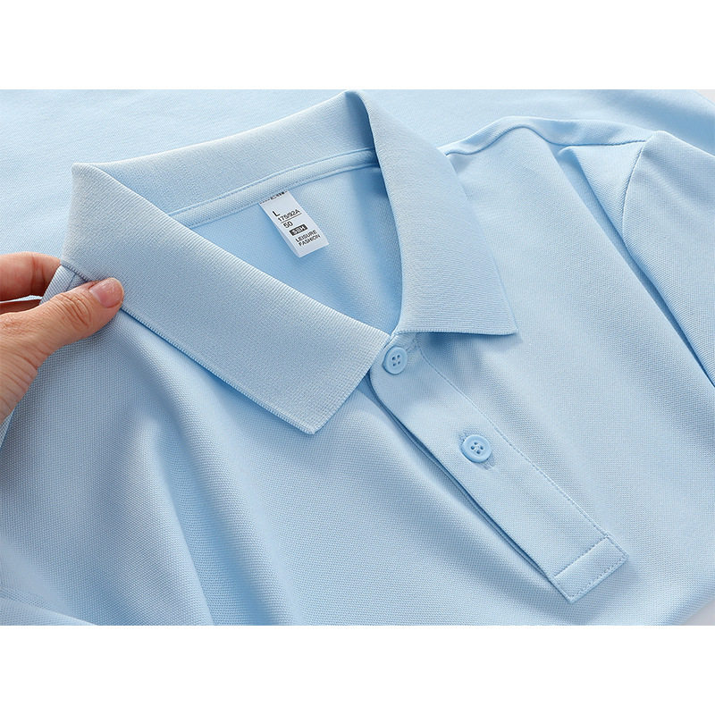 莫代尔短袖polo衫定制团体广告衫企业工作服男女款印制LOGO刺绣