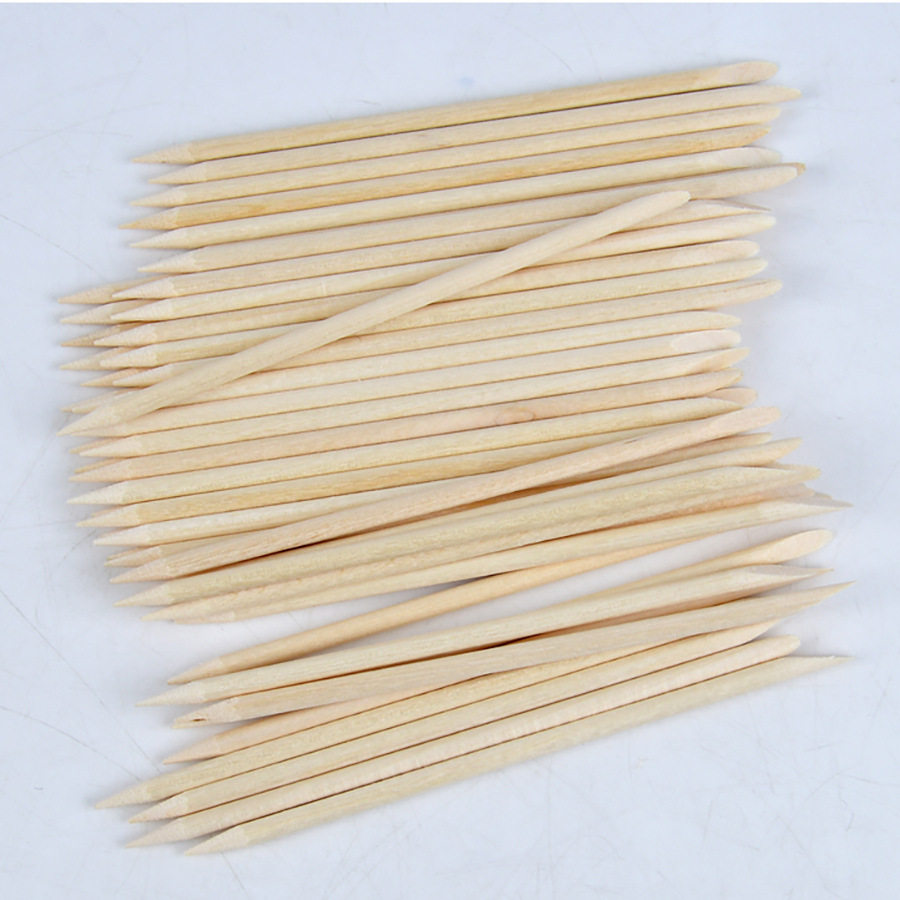 Nail nail stick wooden stick nail dead skin removal stick 10 50 100 bags factory supply