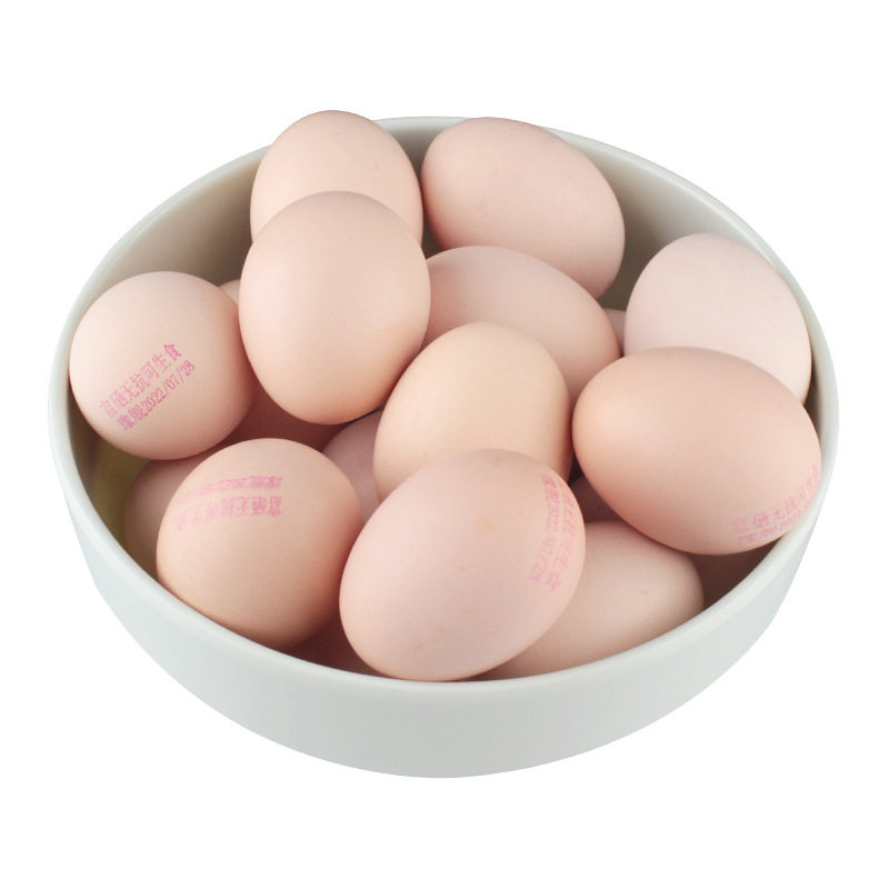 Can Be Eaten Raw, Selenium-Rich, Anti-Microbial-Free Fresh Eggs, Non-Local Free-Range Wood-Fired Eggs, 30 Probiotic Cordyceps Eggs, One Piece for Drop Shipping