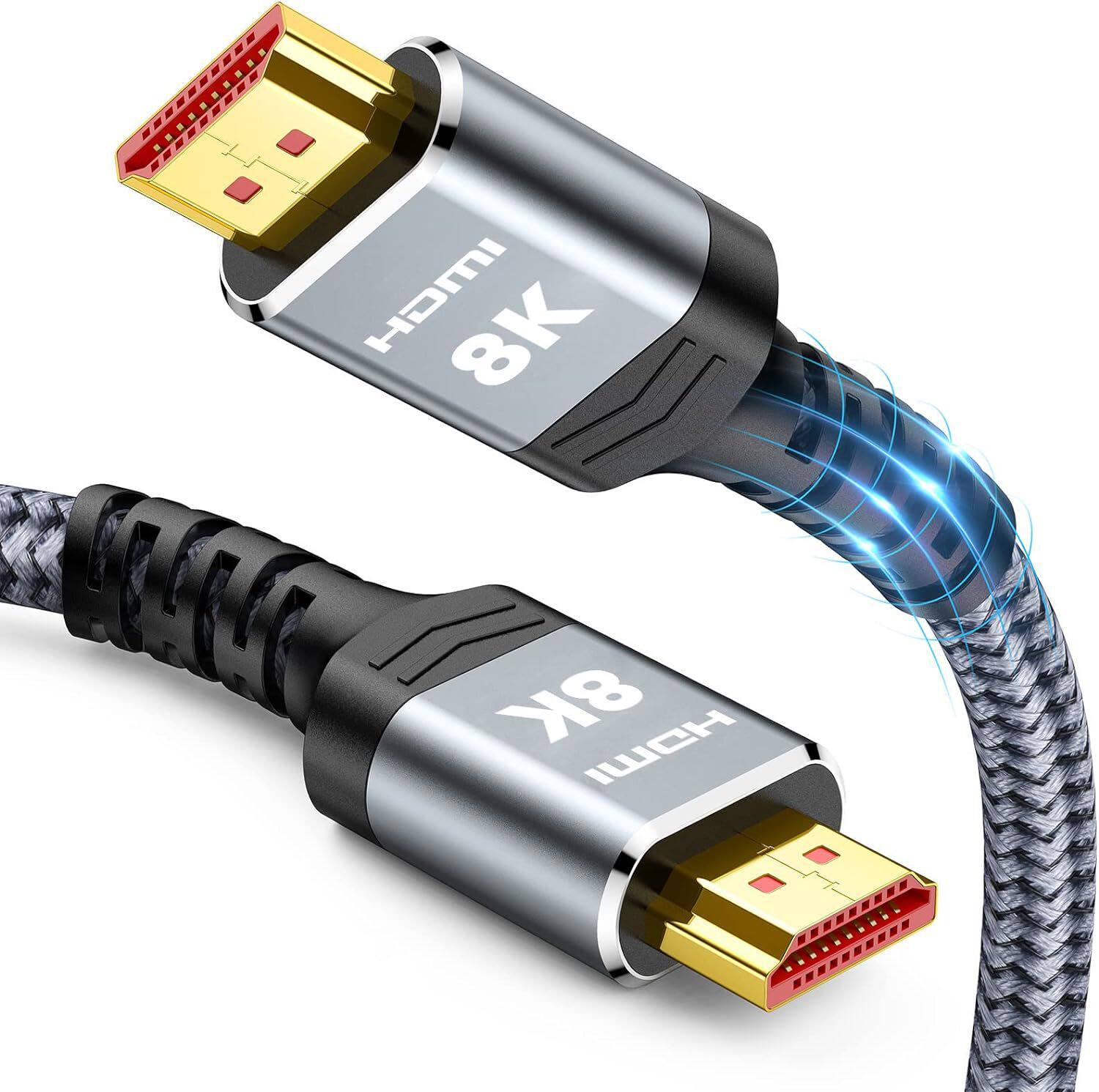 HDMI High-Definition Cable HDMI Cable 8K60Hz Computer Male-To-Male Cable Hd Cable Conversion Cable Tv Connection