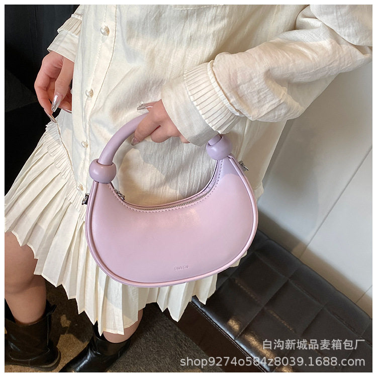 French Niche Elegant Handheld Small Bag Women's Bag New Trendy Fashion Shoulder Bag Foreign Style Crossbody Dumpling Bag 29 O1CN01KhI8872HKyDSCANqk !!2215913929133 0 cib