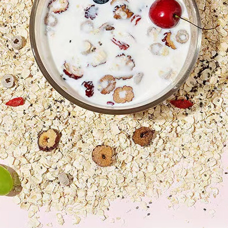 Red bean barley oatmeal 1000g canned instant pure golden cereal breakfast Milkshake meal wholesale delivery