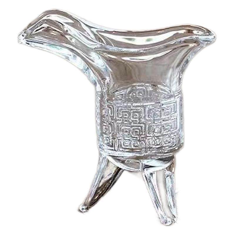 Ancient King Cup Household Personalized Liquor Cup Three-legged Jazz Cup Creative Antique Wine Bottle Glass Liquor Cup Wine Disperter