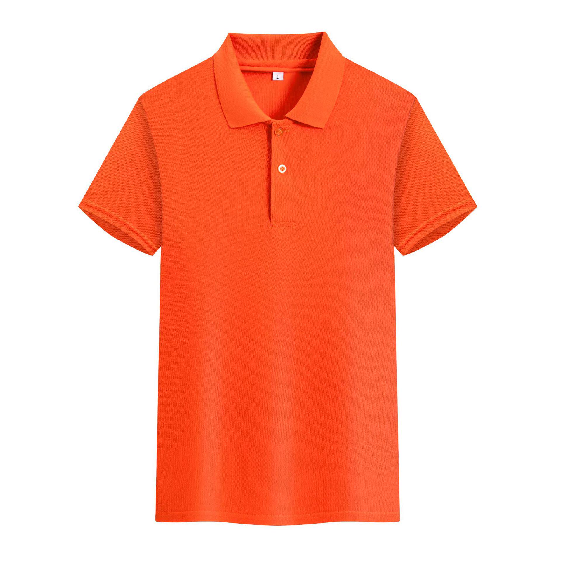 翻领广告衫印字纯棉短袖男Polo衫工作服定制印logo餐饮文化衫刺绣