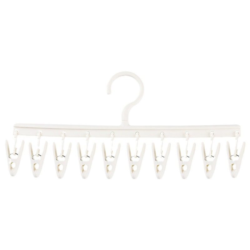 Multi-clip Drying Rack Household Drying Socks Artifact Multi-functional Baby Socks Drying Rack Baby Children's Hanging Rack